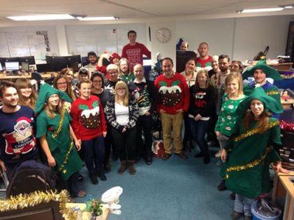 Christmas jumper day